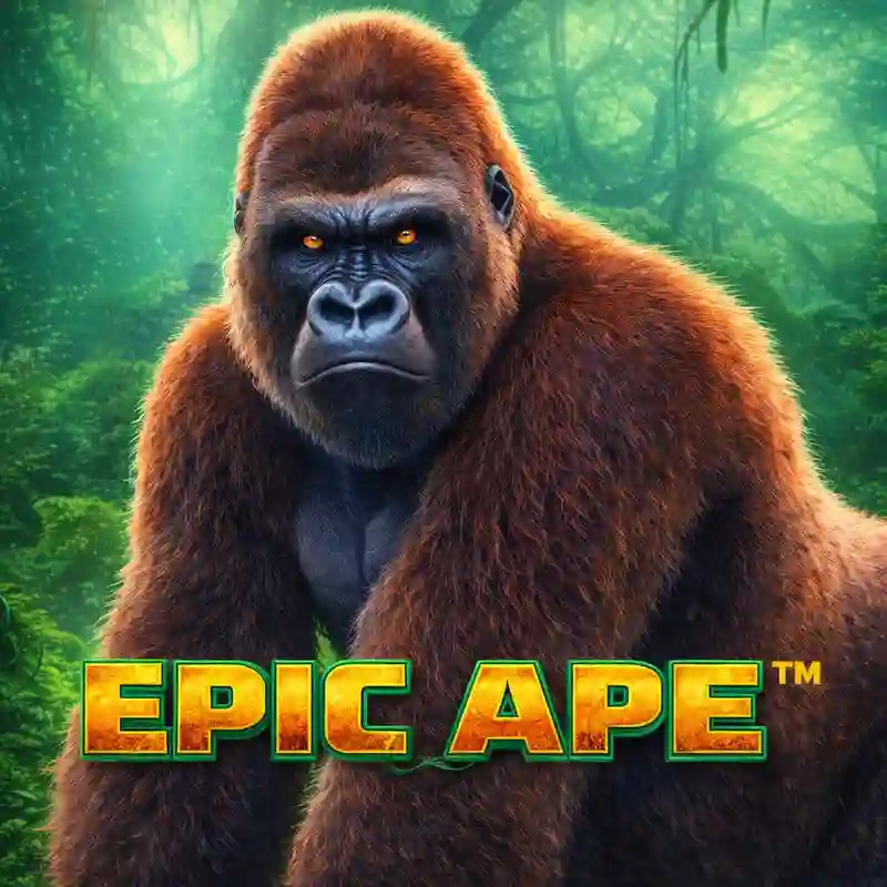 Epic Ape online slot game interface at nustar casino open