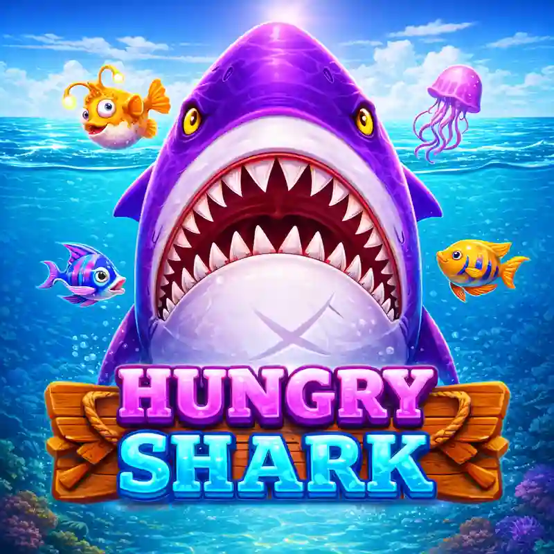 Hungry Shark casino game interface at nustar casino open